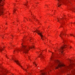 Rayon Chenille Red